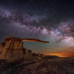  King of Wings Hoodoo under the Milky Way 