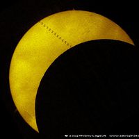  A Double Eclipse of the Sun 