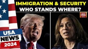 Final Push For Votes As Harris And Trump Hit The Campaign Trail