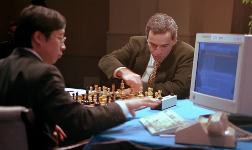 Garry Kasparov, Deep Blue'ya karşı.