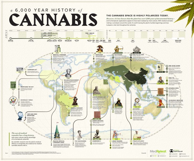 Cannabis'in 6000 yıllık tarihi