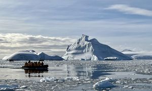 Massive Icebergs Signal Urgent Climate Changes