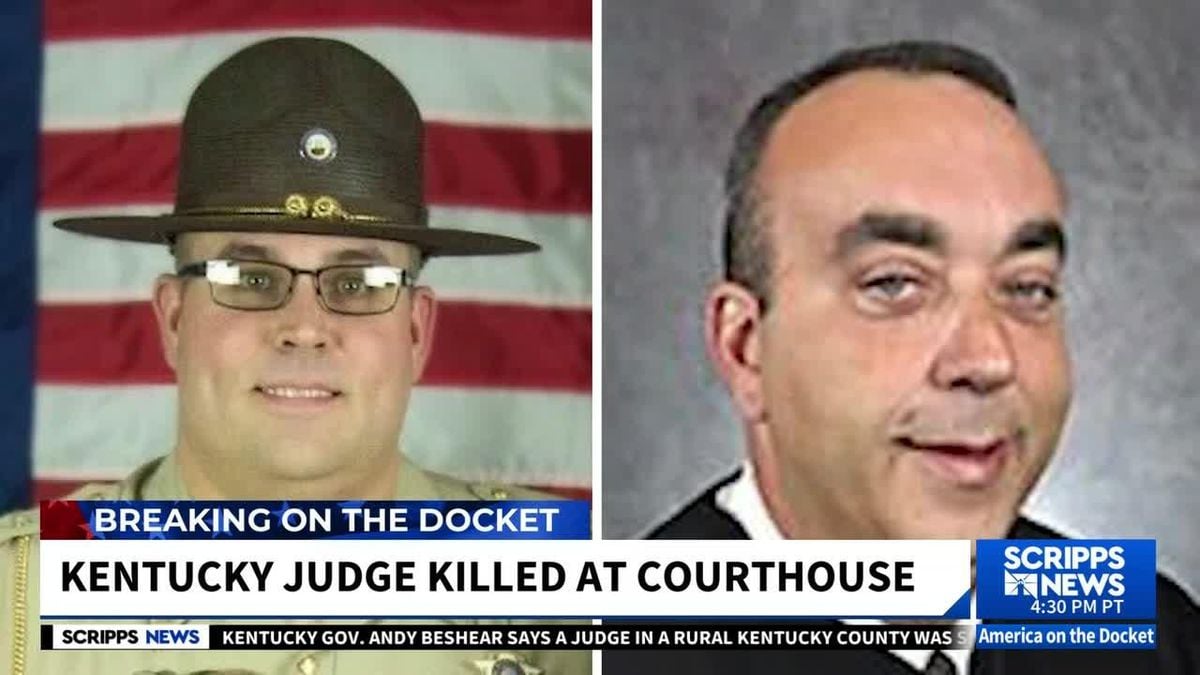 Kentucky community is in turmoil after former sheriff is charged with murder of judge