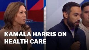 Kamala Harris Holds Town Hall With Charlamagne Tha God