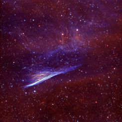  NGC 2736: The Pencil Nebula 