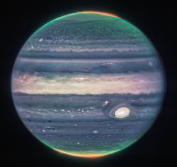 Jüpiter'in James Webb Uzay Teleskobu ile çekilen olağanüstü görüntüleri yayınlandı.