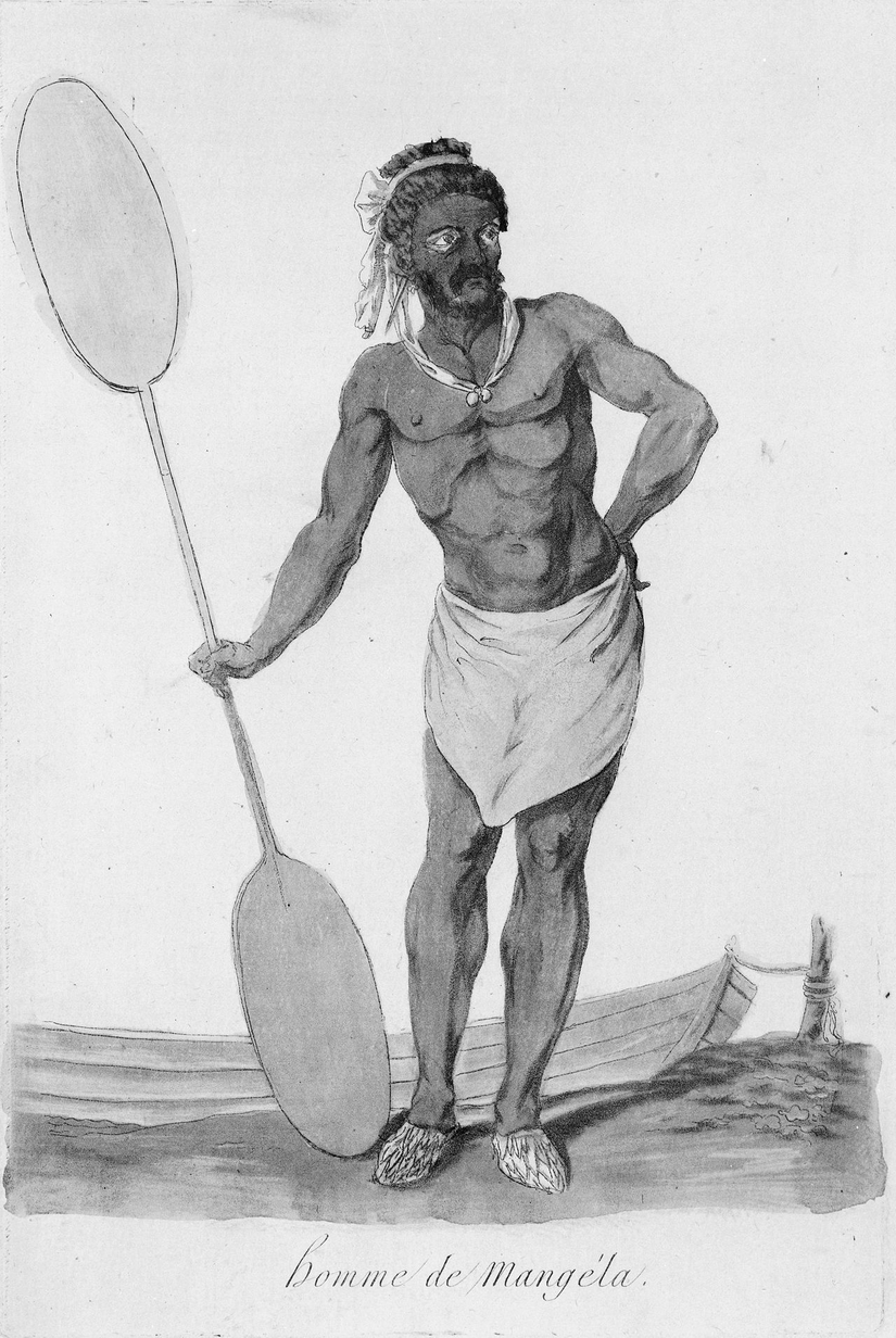 Bir Mangaia erkeği (1784)