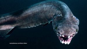 Fırfırlı Köpekbalığı: Bir Yaşayan Fosil Örneği!