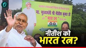 Bihar Posters Demand Bharat Ratna For Nitish Kumar