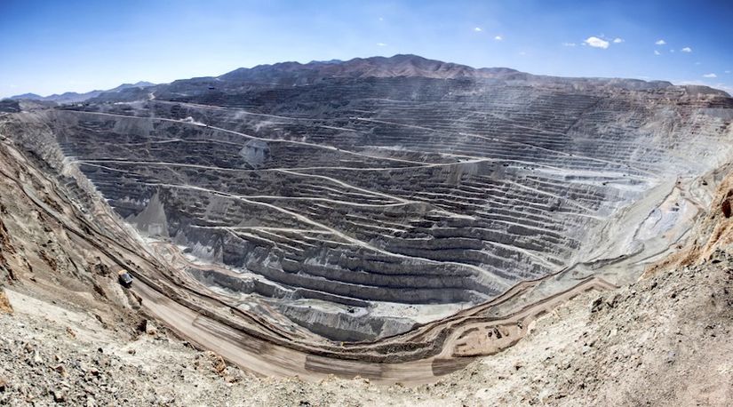 Chuquicamata madenleri.