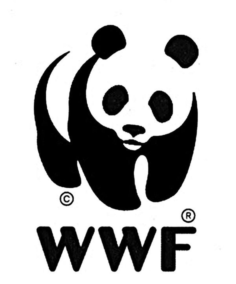 Worldwide Fund for Nature'ın amiral gemisi türler arasında sınıflandırlan pandalara dikkat çekmek amacıyla kullandığı logo.