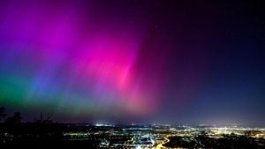 Aurora Borealis Shines Brighter As Solar Maximum Peaks