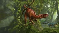 Çiftçiden Doğan Triyas Dinozor Devri