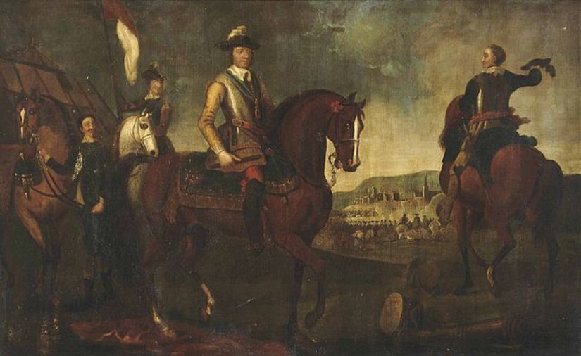 İngiltere'nin cumhuriyet rejimine geçmesini sağlayan Oliver Cromwell, Worcester Savaşı'nda.