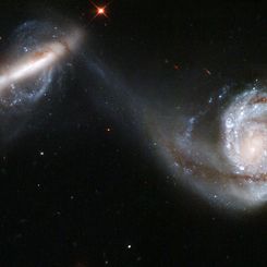  Arp 87: Merging Galaxies from Hubble 