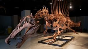 Spinosaurus Exhibit Unveiled At Chicago's Field Museum