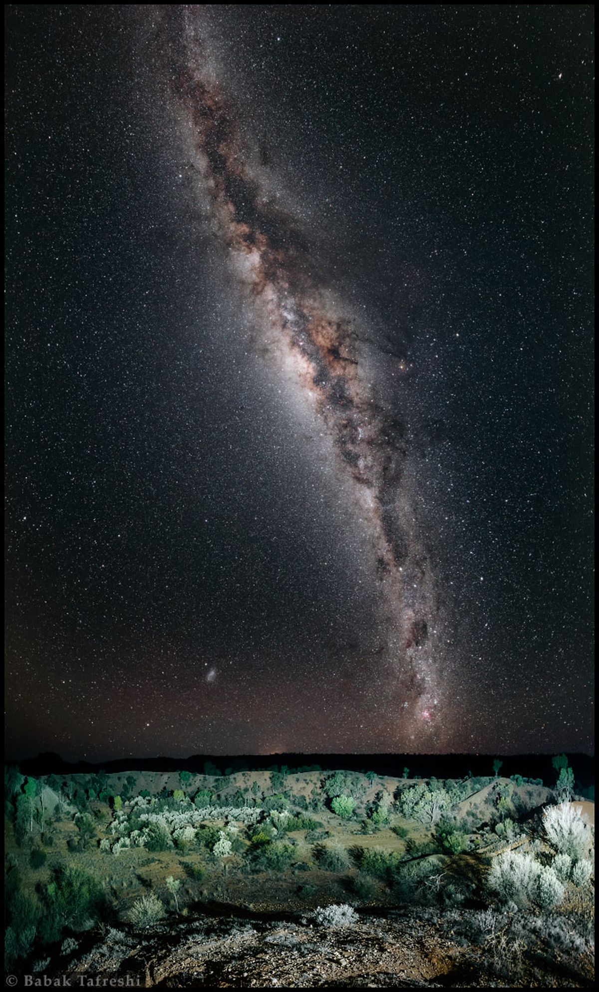  Southern Craters and Galaxies 