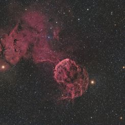  Sharpless 249 and the Jellyfish Nebula 