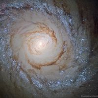 Hubble'dan M94: Yıldız Patlaması Galaksisi