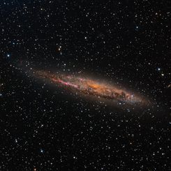  Nearby Spiral Galaxy NGC 4945 