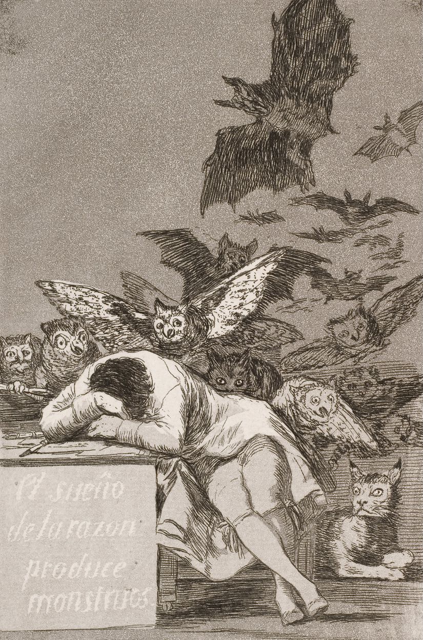 Francisco Goya - Aklın Uykusu Canavarlar Üretir