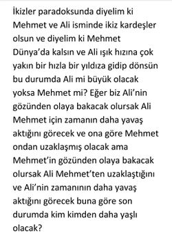 Ali mi? Yoksa Mehmet mi daha yaşlı olur?