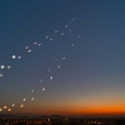  A Double Lunar Analemma over Turkey 