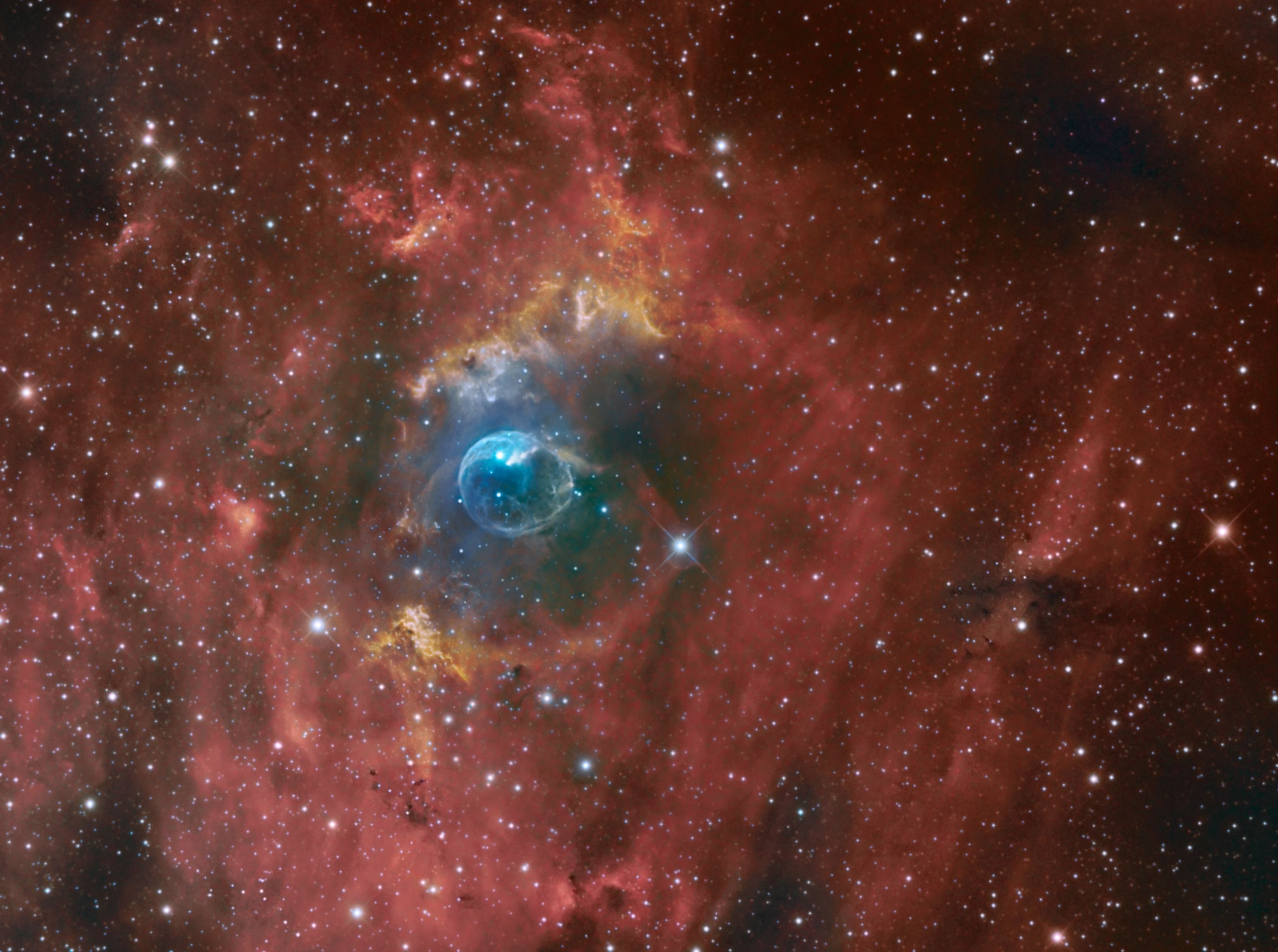  The Bubble Nebula 