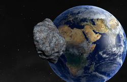 Süpersonik asteroit kurşundan 10 kat daha hızlı şekilde Dünya'dan geçecek.