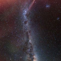  Milky Way and Aurora over Antarctica 