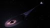 Aşırı Hızlı Bir Kara Delik Galaksiler Arası Uzayda 200.000 Işık Yılı Uzunluğunda Bir İz Bıraktı!
