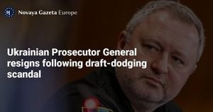 Ukraine Prosecutor General Resigns Amid Draft Evasion Scandal