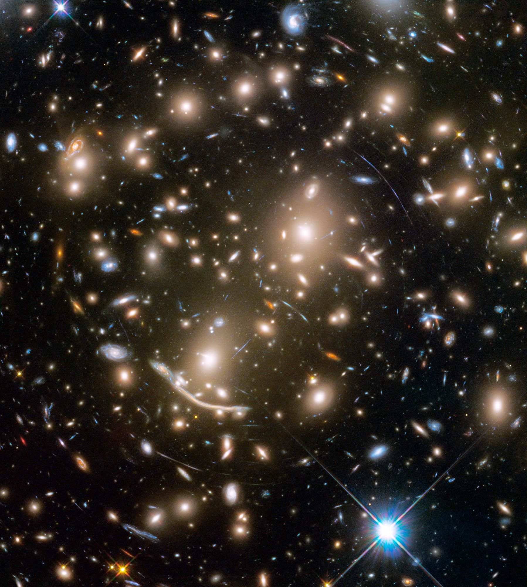 Galaksi Kümesi Abell 370 ve Ötesi