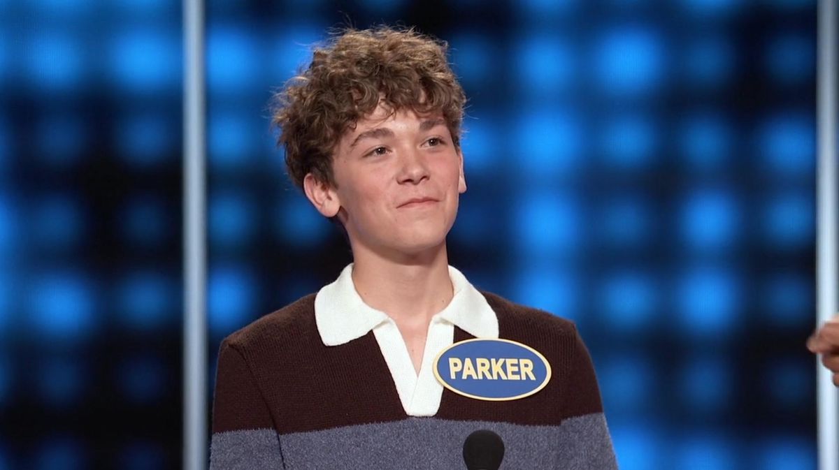 Parker Aiken Shines In Celebrity Family Feud Debut