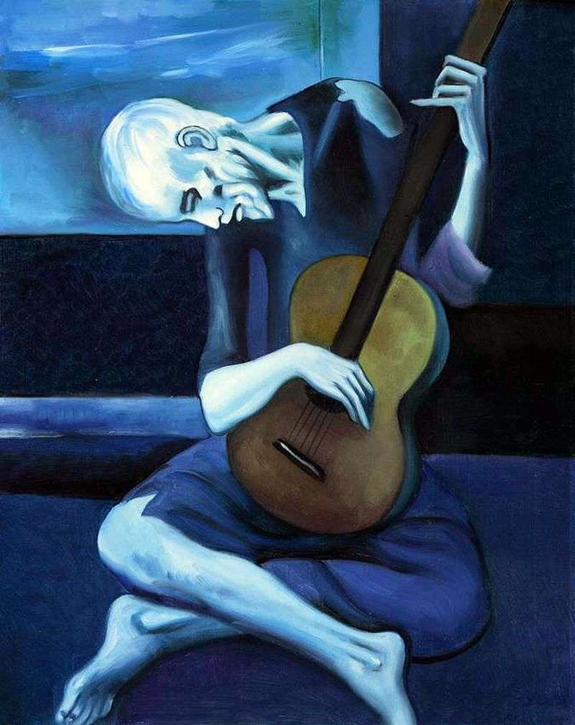 "The Old Guitarist" tablosu