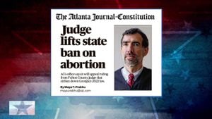 Georgia Attorney General Pushes Back On Abortion Ban Ruling