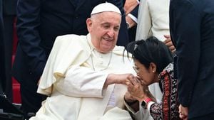 Pope Francis Celebrates Historic Mass For 600000 Faithful