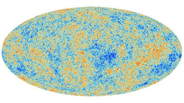 Kozmik arkaplan ışıması evrenin homojen yapısını gösteriyor