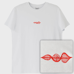 DNA: Yaşamın Özü T-Shirt (Nakış, %100 Pamuk)