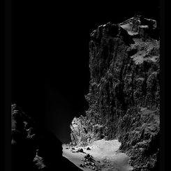  The Cliffs of Comet ChuryumovGerasimenko 