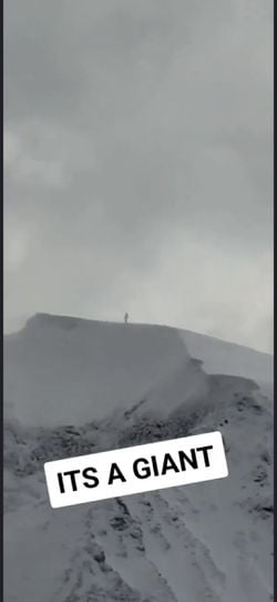 Dağda görüntülenen dev videosunun gerçeklik payı var mı?