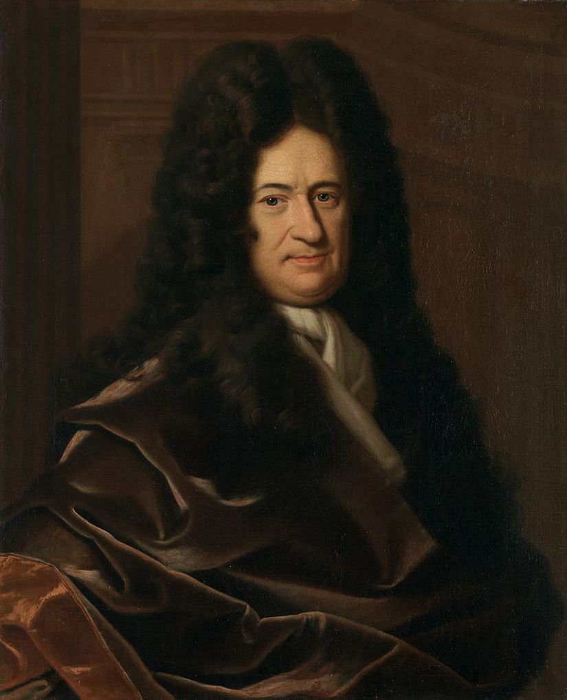 Leibniz'in Christoph Bernhard Francke tarafından yapılan 1695 tarihli portresi