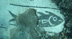 Ancient Roman Mosaic Unearthed Underwater Near Naples