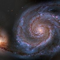  M51: The Whirlpool Galaxy from Hubble 