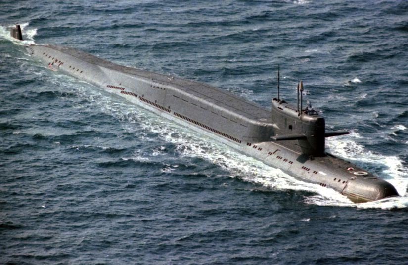 Delta II sınıfı bir nükleer denizaltı (ABD)