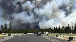 Oregon Wildfires Push Communities To Evacuate