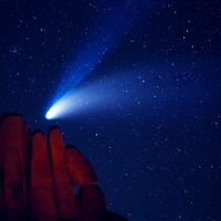  Comet Hale-Bopp Over Indian Cove 