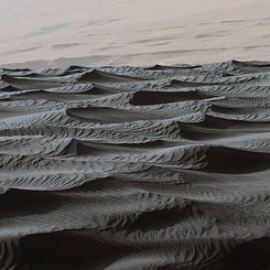  Dark Dunes on Mars (Horizontally Compressed) 