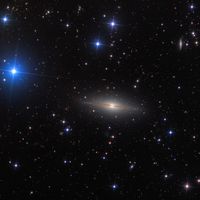  NGC 7814: The Little Sombrero in Pegasus  