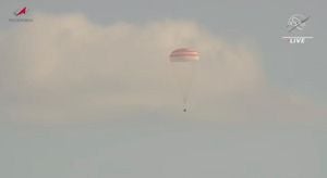 Soyuz Spacecraft Makes Historic Return After Record Mission